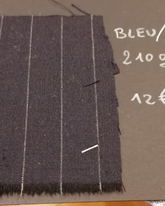 Tagli stoffa in lana da uomo