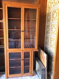 Vetrinetta da incasso in legno