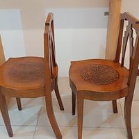 coppia di sedie da camera seduta mondus