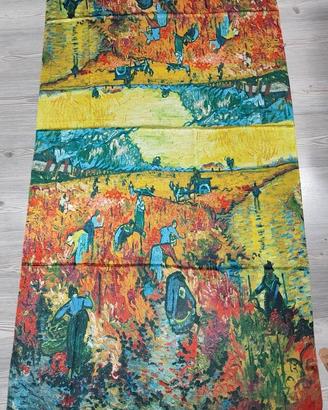 Stola La vigna rossa di Vincent Van Gogh nuova