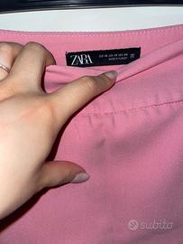 Gonna pantalone Zara rosa