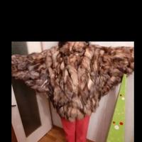 Pelliccia in code di volpe 