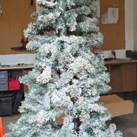 Albero di  Natale innevato