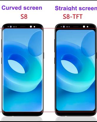Schermo samsung S8+