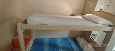 Composizione letto a castello Mondo Convenienza