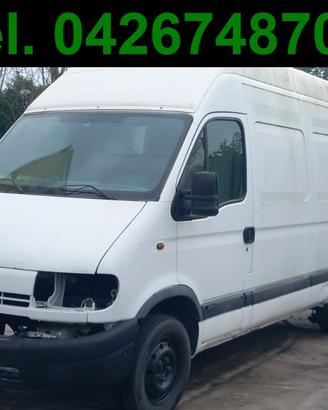 Ricambi RENAULT MASTER 2 serie 2.2 DCI-NO MOTORE