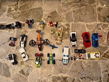 Lotto LEGO - auto, veicoli e personaggi