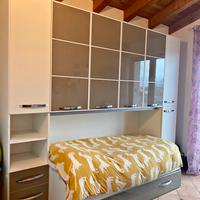 Letto singolo con ponte