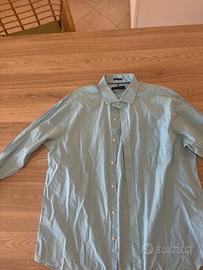 camicia uomo Tommy hilfiger celeste taglia xl