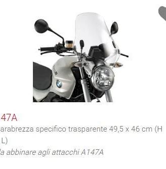 cupolino givi per bmw r1200r 06-10