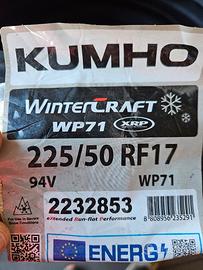 kumho wintercraft wp71  225-50-17 94v 