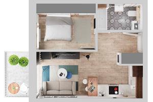 Open space a Lipomo-libero subito-spese incluse