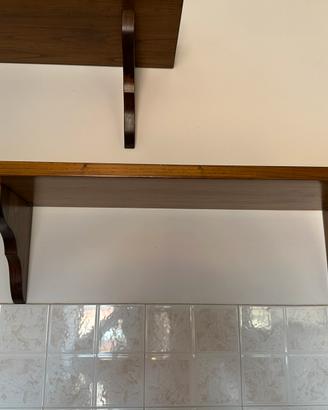 Mensole in legno da cucina