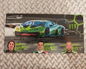 Cartolina GRT Grasser Racing Lamborghini Huracán 