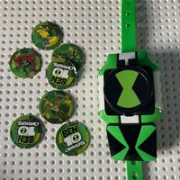 Orologio ombitrix ben ten giocattolo spara dischi