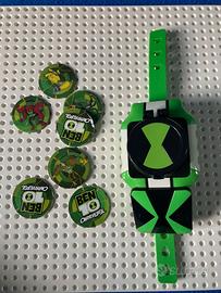 Orologio ombitrix ben ten giocattolo spara dischi