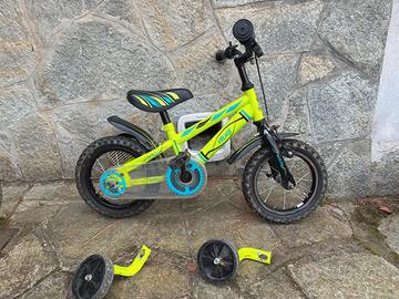 2 Bici bimbo 2-5 anni  con rotelle