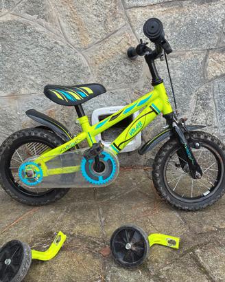 2 Bici bimbo 2-5 anni  con rotelle