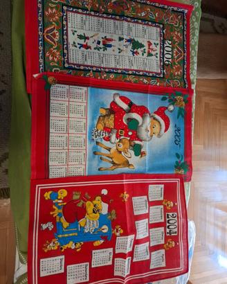 Strofinacci Cucina Cotone Natale Calendari 04 05 0