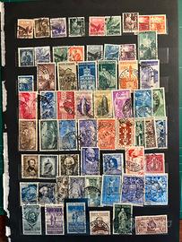 Francobolli Repubblica italiana collezione usata