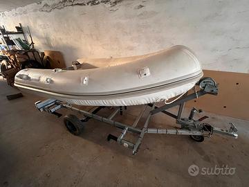 Gommone Callegari carrello ecoscandaglio