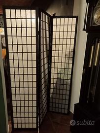 Paravento divisorio giapponese