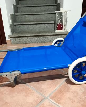 lettini mare con ruote 