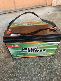 batteria AGM 100Ah greenpower