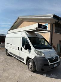CITROËN JUMPER con TENDA PROFESSIONALE DA MERCATI