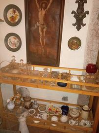 oggetti in vetro e ceramica 