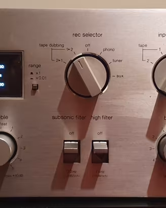 AMPLIFICATORE TECHNICS NEW CLASS A SYNCHRO-BIAS