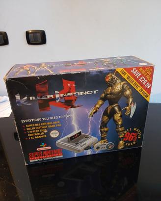 Super Nintendo killer instinct box