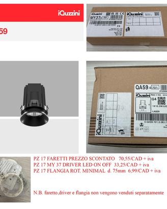 LAMPADE APPLIQUES E FARETTI A LED DI DESIGN