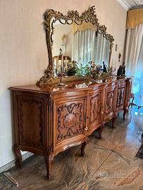 Credenza da salotto in stile Luigi XV