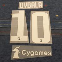 Nameset #10 DYBALA Juventus Home 2018/2019