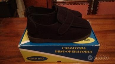 scarpa/pantofola ortopedica regolabile n.40