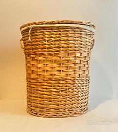 Cesto portabiancheria in Vimini 