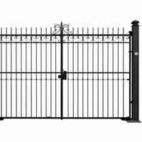 CANCELLO IN FERRO BATTUTO ARTIGIANALE – MAI UTILIZ