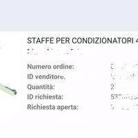 staffe per condizionatori nuove