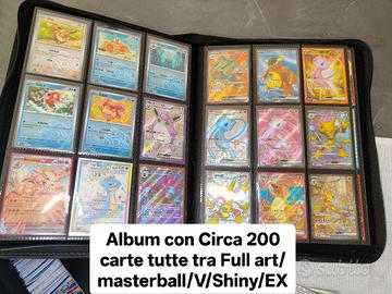 Lotto Carte Pokemon Full Art/V/Master/EX/Vintagr