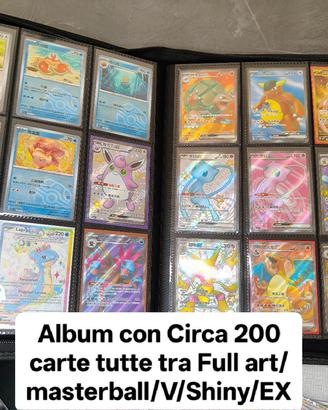 Lotto Carte Pokemon Full Art/V/Master/EX/Vintagr