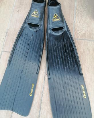 Pinne Cressi nere taglia 46-47
