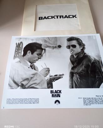 Foto del set  Black Rain - Pioggia sporca (Paramou