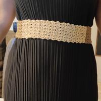 Cintura al uncinetto 