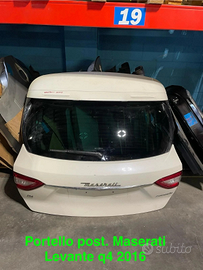 Portellone Maserati Levante Q4 2017 con telecamera