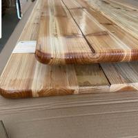 TAVOLO PANCHE 3 GAMBE 220X80 70 SET BIRRERIA LEGNO