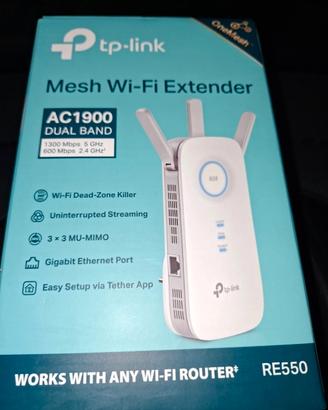 tp link wifi range extender ac1900 mu-mimo