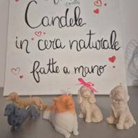 candele cani niclecandles 
