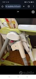 seggiolone prima pappa Peg Perego