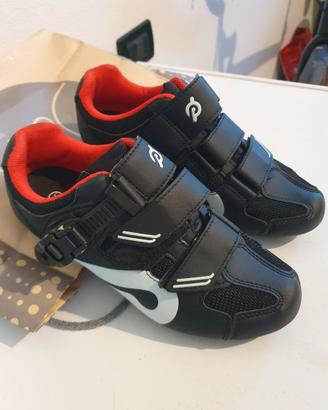 Scarpe bici da corsa nuove n.38